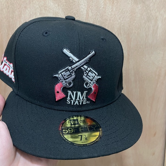 New Era NM State Black Cap